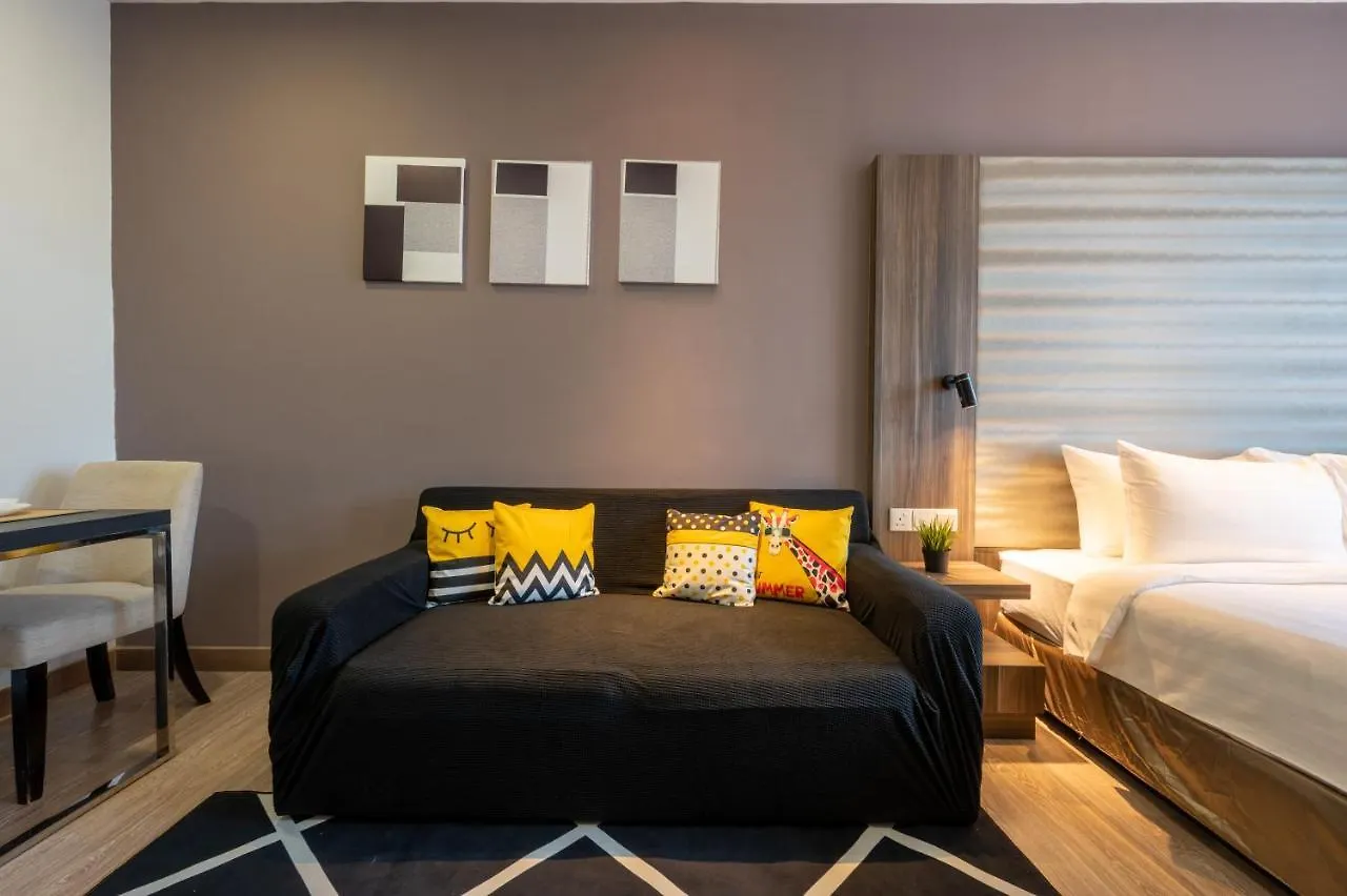 Apartment Ferienwohnung Greystone One Bukit Ceylon Kuala Lumpur Ma­lay­sia