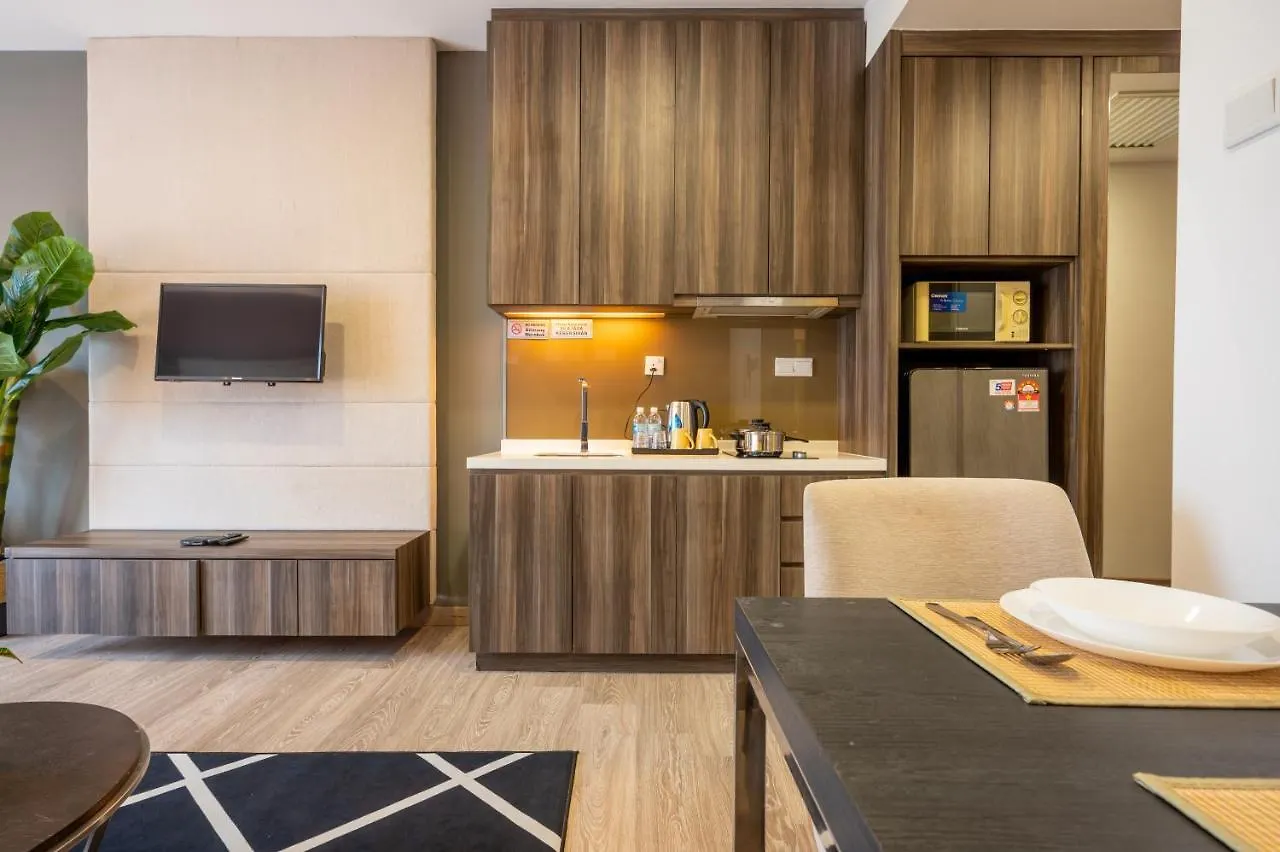 Apartment Ferienwohnung Greystone One Bukit Ceylon Kuala Lumpur