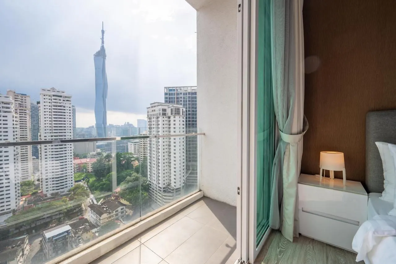 Ferienwohnung Greystone One Bukit Ceylon Kuala Lumpur Apartment