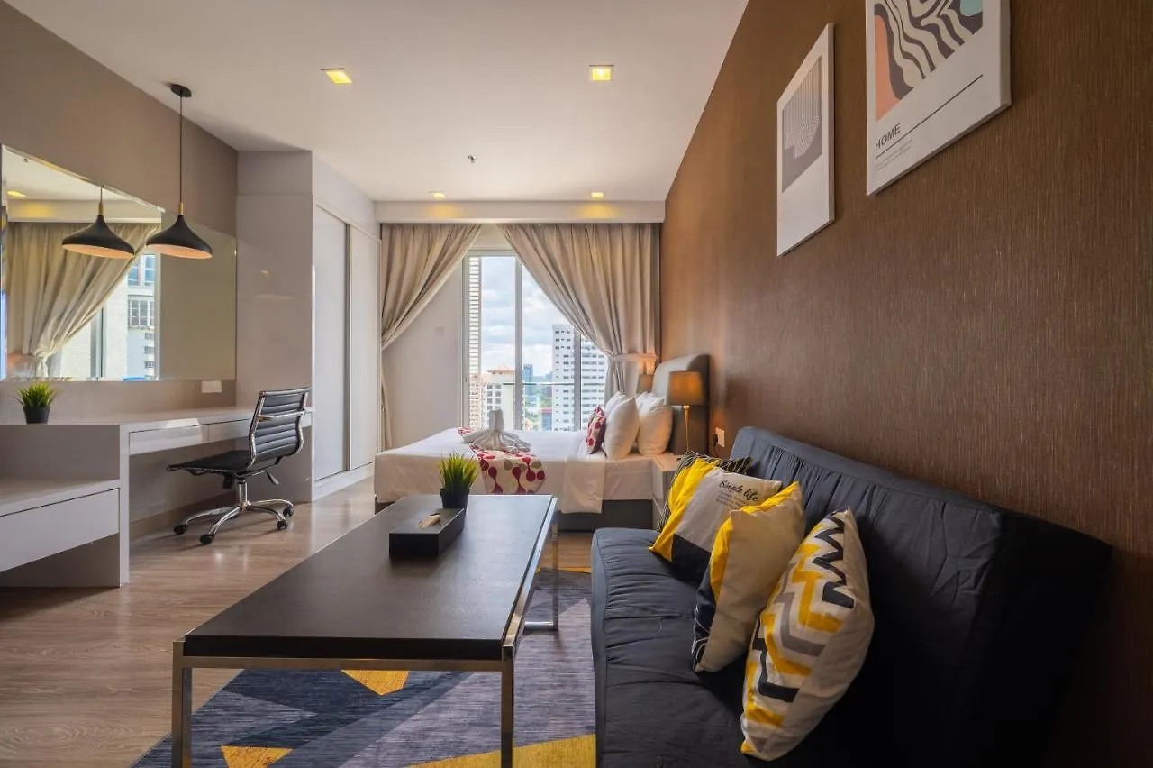 Ferienwohnung Greystone One Bukit Ceylon Kuala Lumpur Apartment