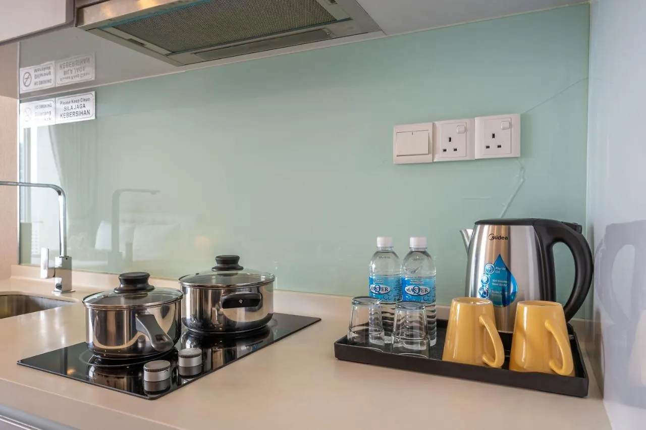 Apartment Ferienwohnung Greystone One Bukit Ceylon Kuala Lumpur